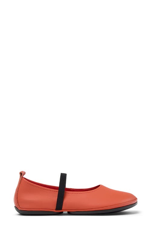Camper Right Nina Ballet Flat In Red