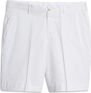Berle Charleston Khaki Flat Front Stretch Poplin Shorts