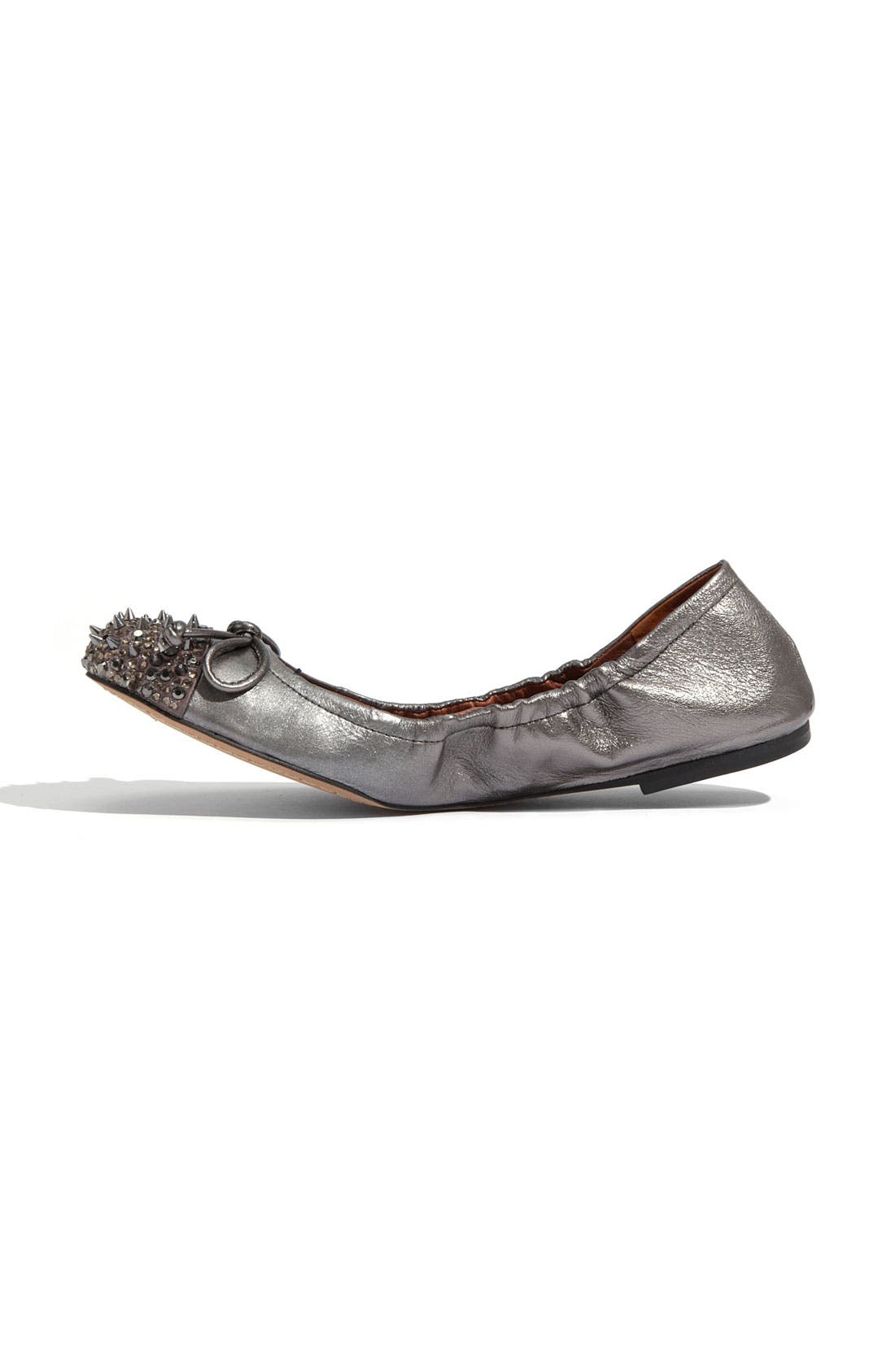 'Beatrix' Flat, Alternate, color, GUNMETAL