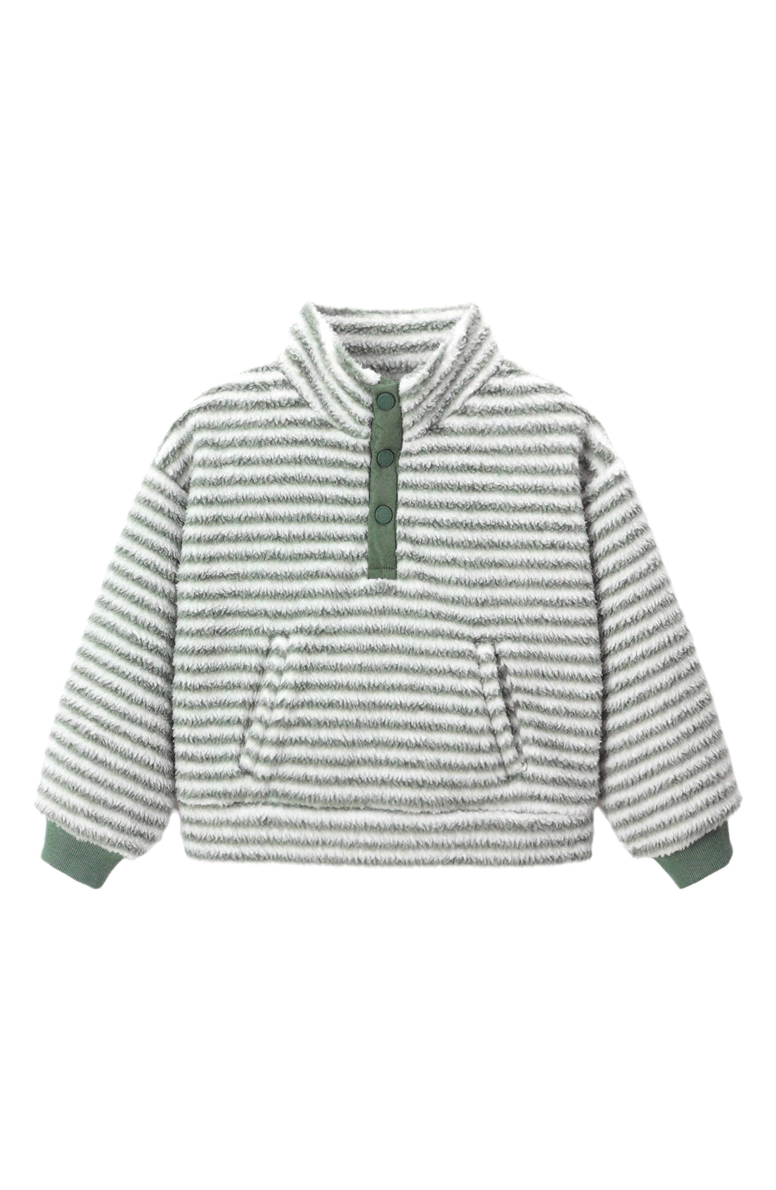 Snap Fleece Pullover