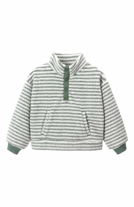 Snap Fleece Pullover