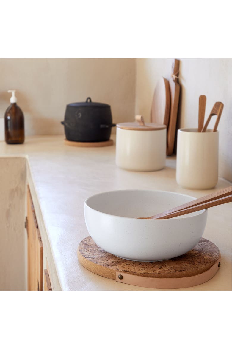 Pacifica Serving bowl, Alternate, color, Salt