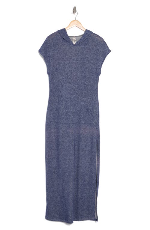 Go Couture Short Sleeve Hoodie Dress
