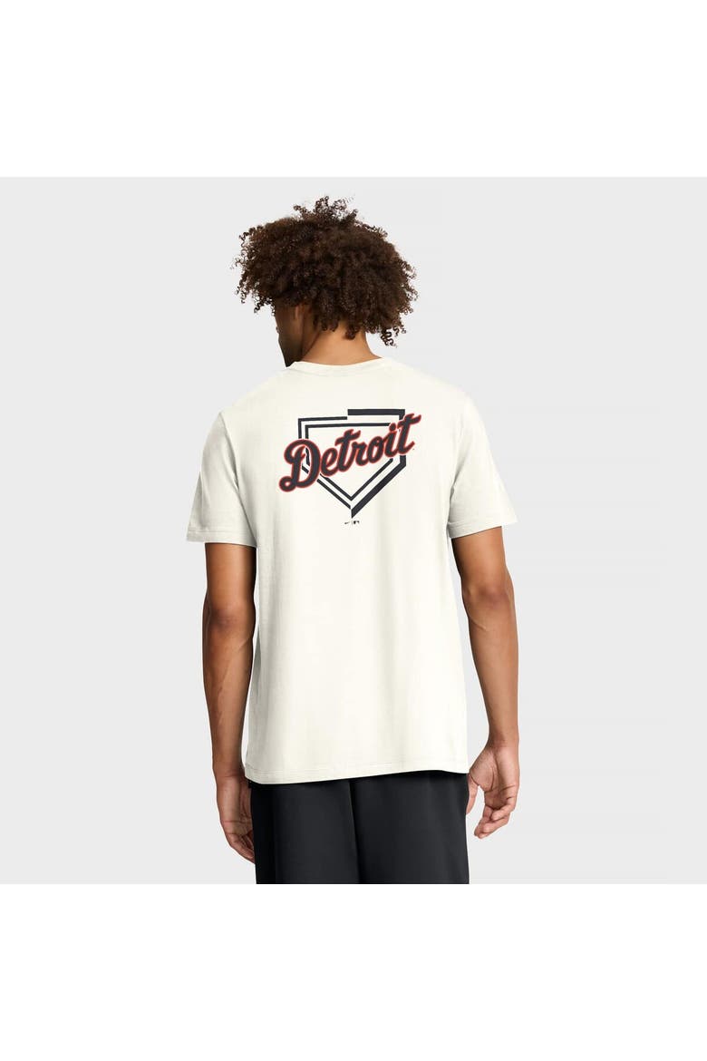 Men's Nike Cream Detroit Tigers Primetime 2-Hit T-Shirt, Alternate, color, Cream