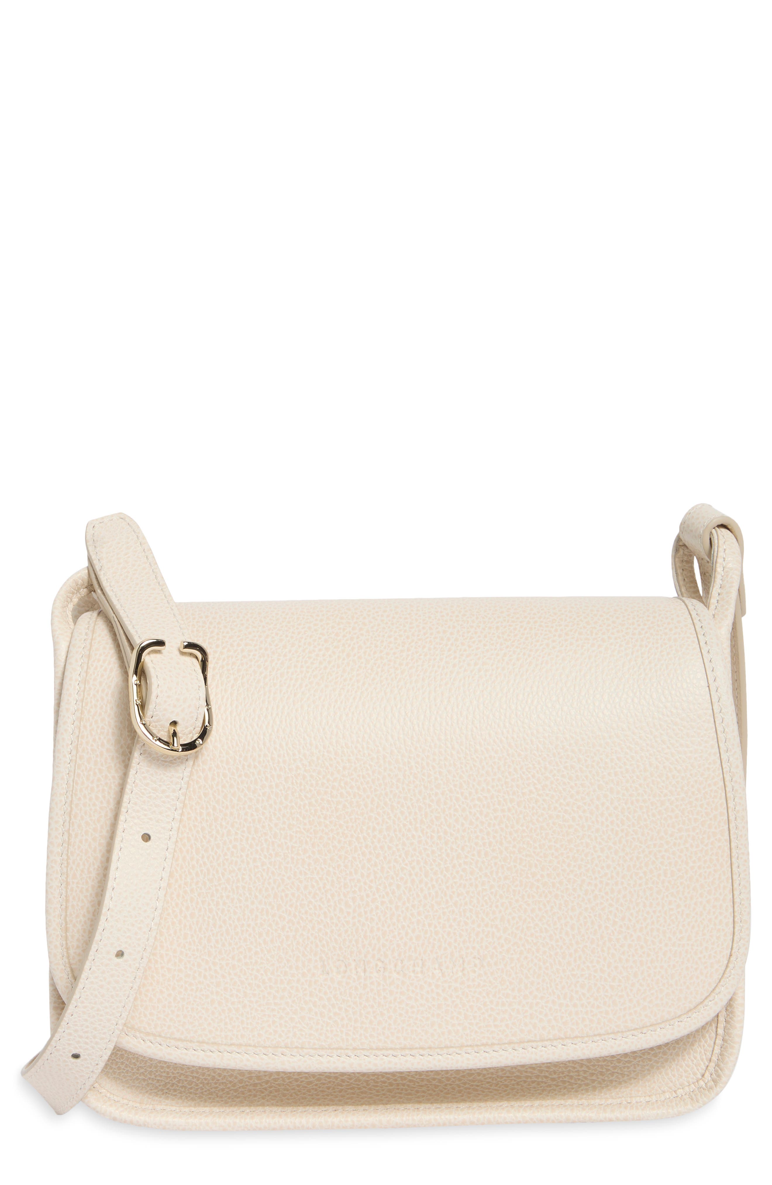 Longchamp Le Foulonné Leather Crossbody Bag