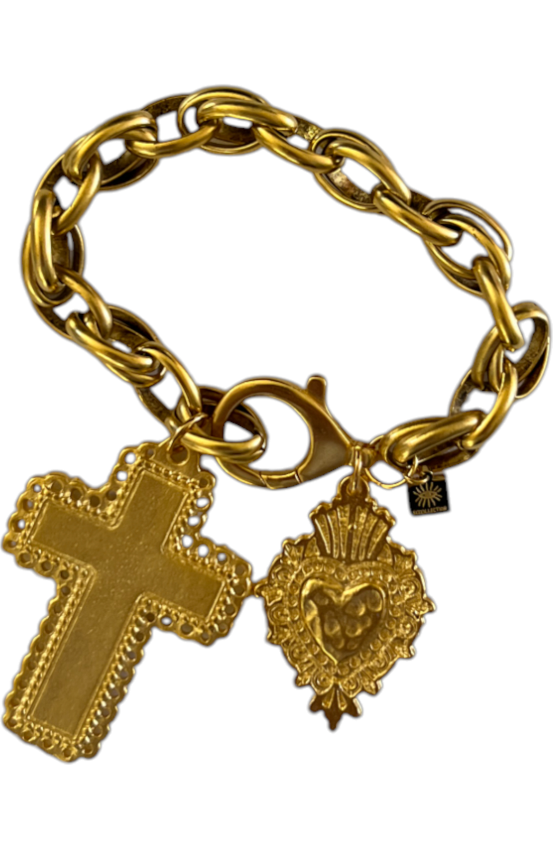 sccollection Gioia Bracelet, Main, color, Gold