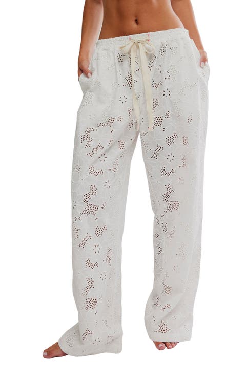 Day Drift Eyelet Pajama Pants