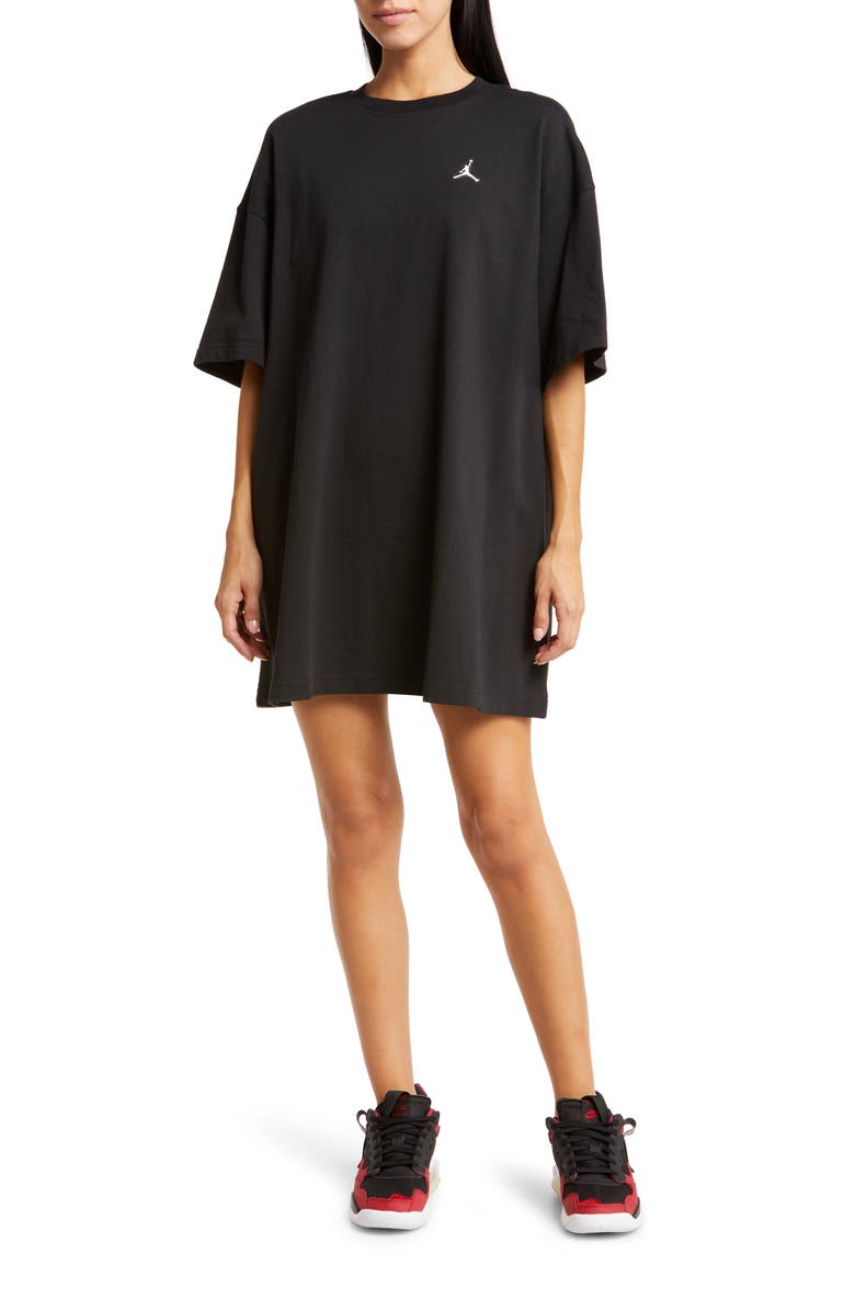 Jordan Essential T-Shirt Dress, Main, color, 