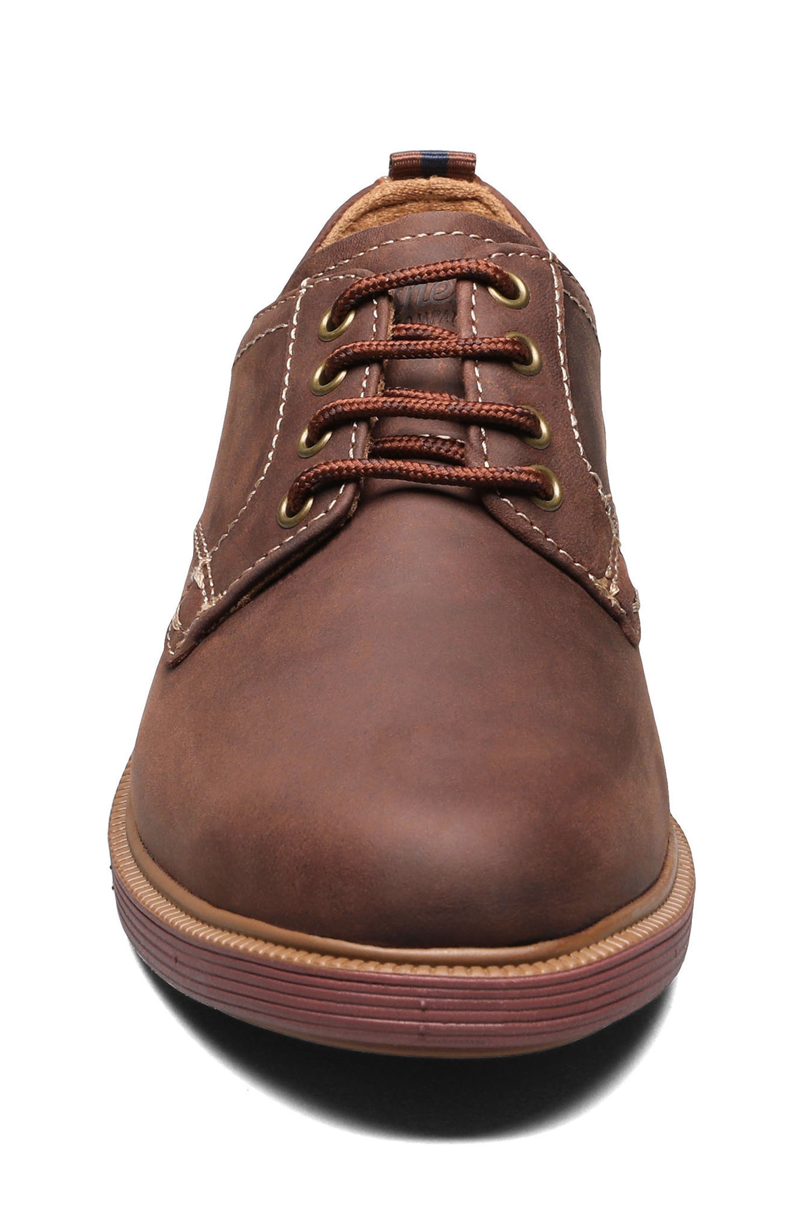 Supacush Jr. Plain Toe Oxford, Alternate, color, BROWN CHOCOLATE