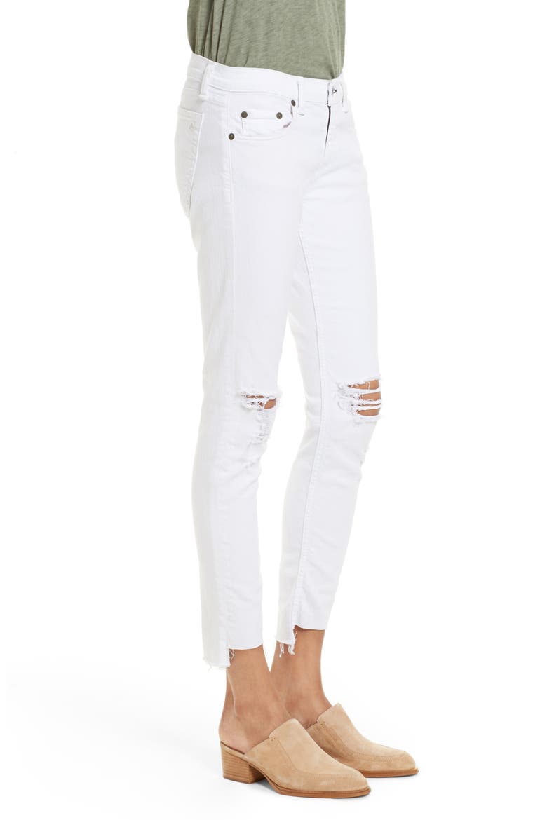 The Dre Capri Slim Boyfriend Jeans, Alternate, color, WHITE PROSPECTOR