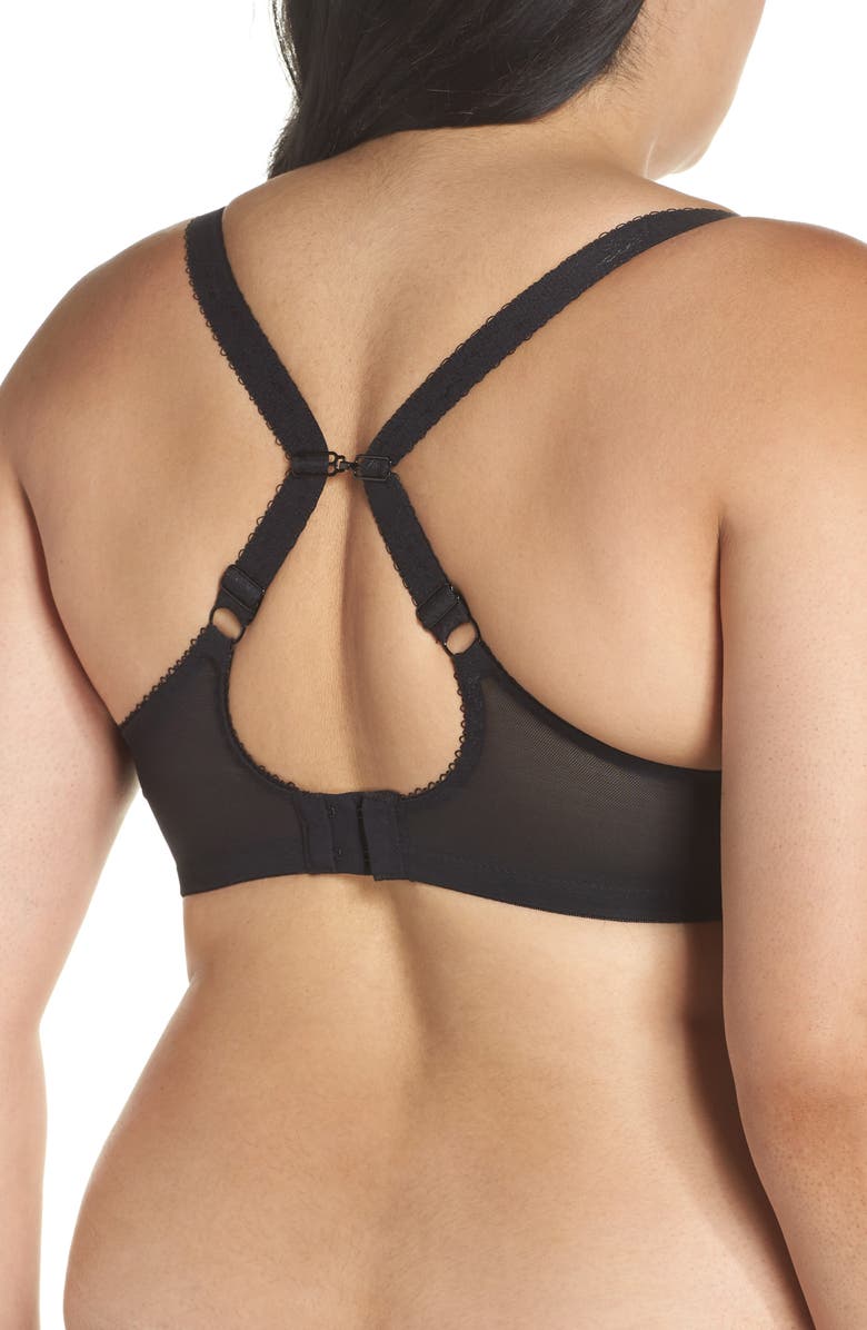 Elomi Charley Full Figure Underwire Plunge Bra, Alternate, color,