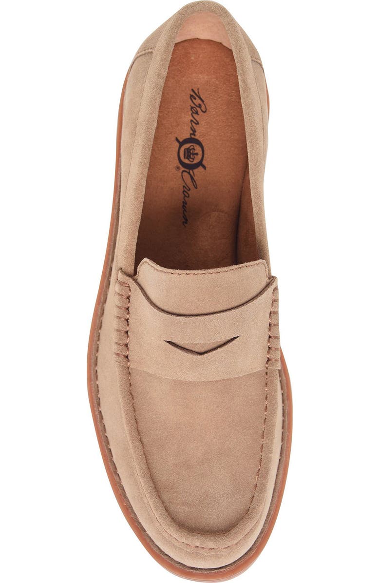 Børn Langley Penny Loafer, Alternate, color, Taupe Suede