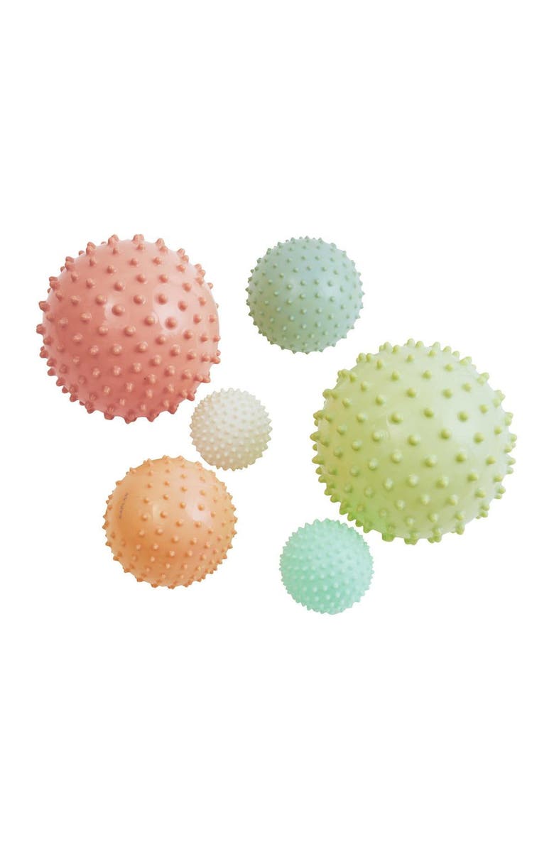 Kaplan Early Learning Company Sensory Balls - Set of 6, Main, color, Multicolored