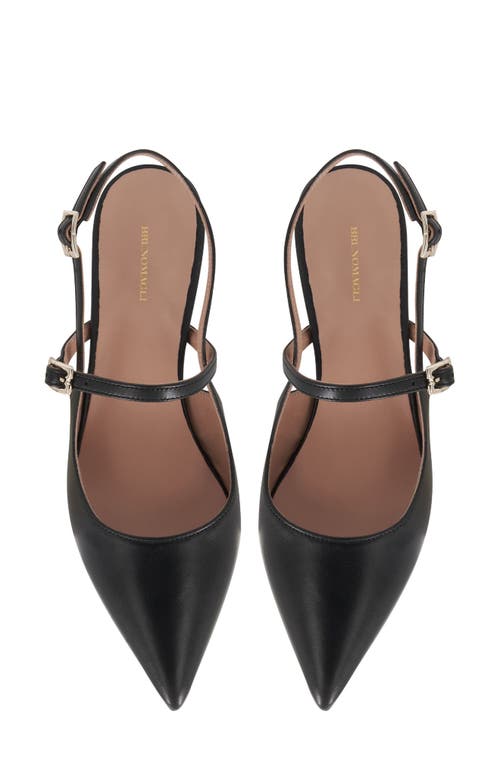 Bruno Magli Luciana Pointed Toe Slingback Pump In Black