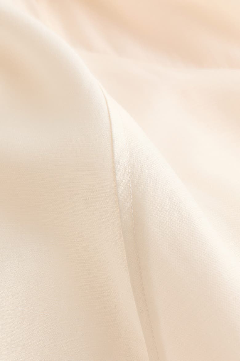 Asymmetric Halterneck Dress, Alternate, color, Cream