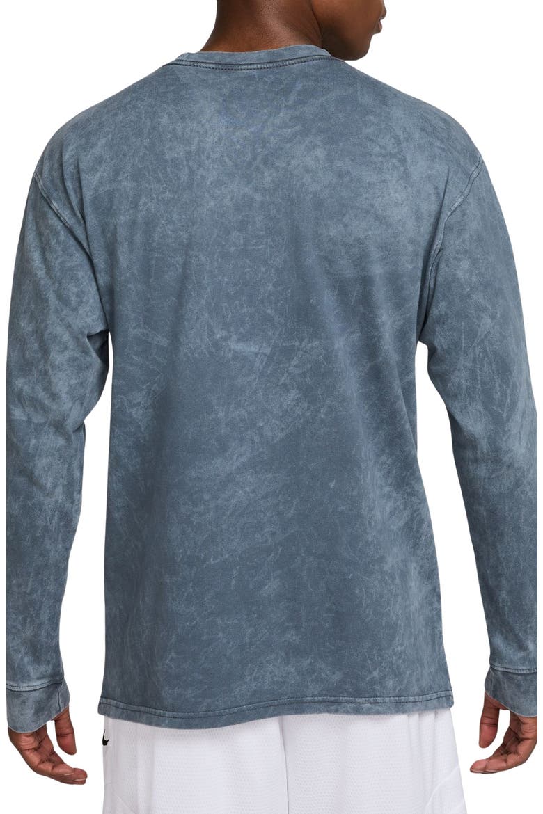 Long Sleeve Graphic Basketball T-Shirt, Alternate, color, ANTHRACITE
