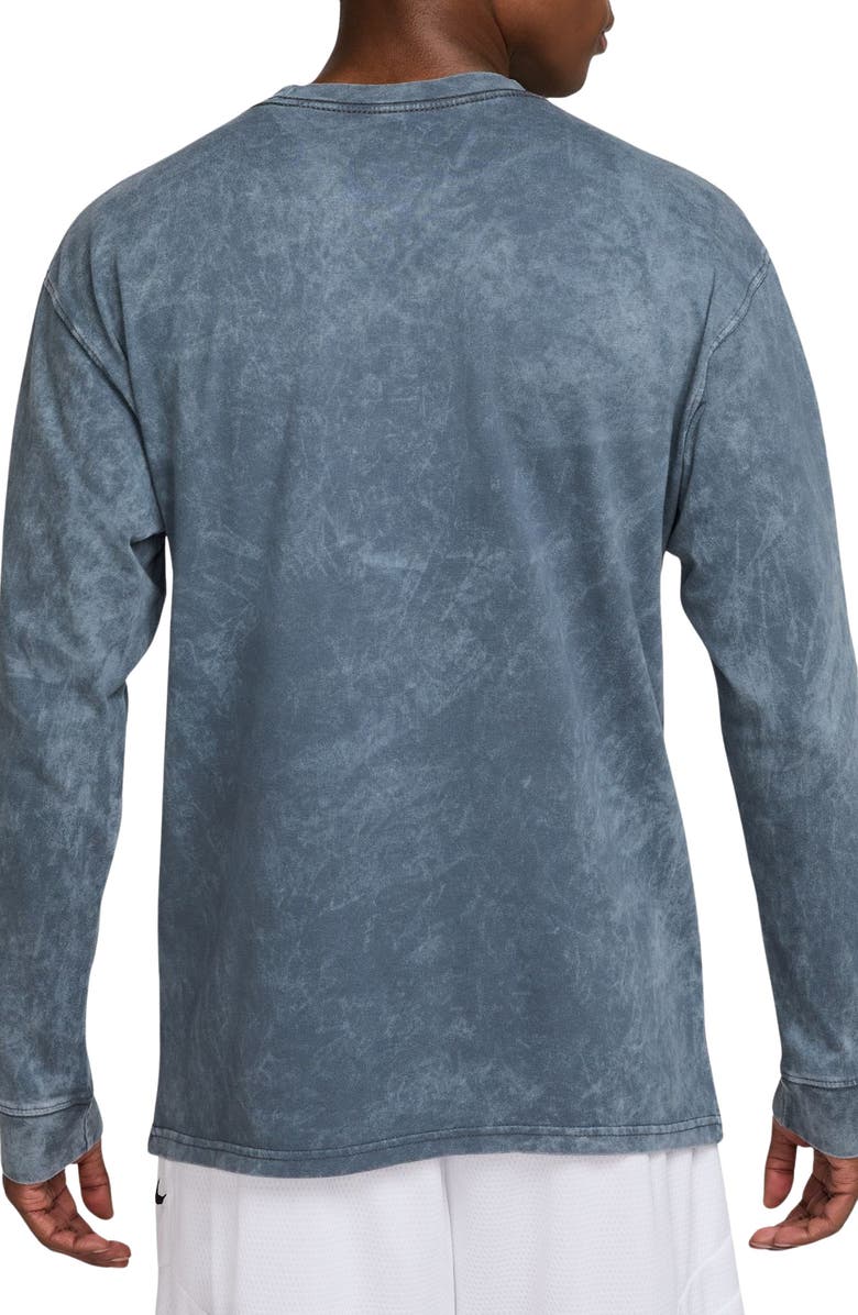 Nike Long Sleeve Graphic Basketball T-Shirt, Alternate, color, Anthracite