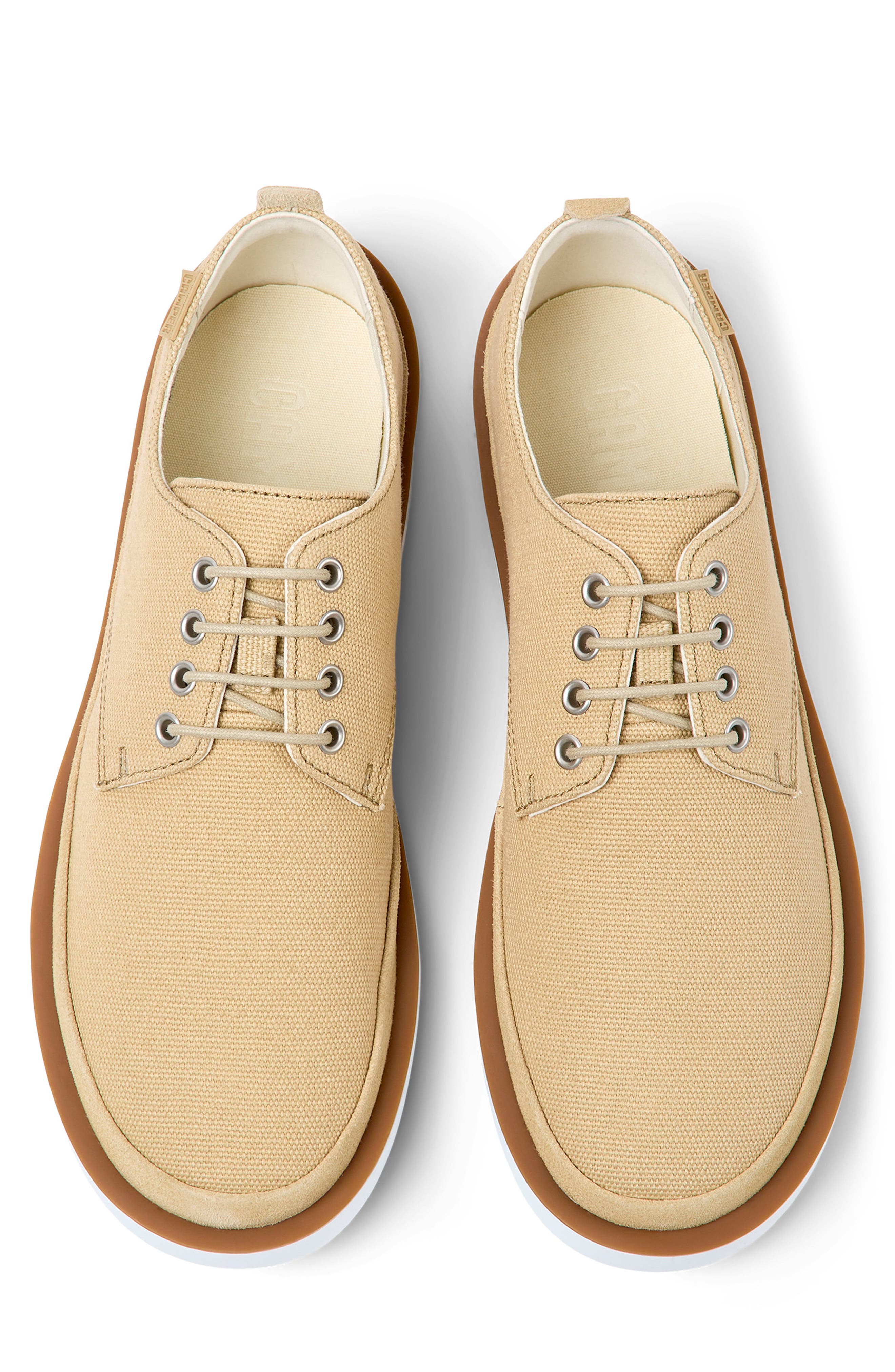 Camper Wagon Sneaker, Alternate, color, Beige