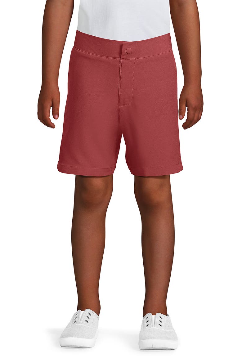 Boys Adventure Performance Shorts, Main, color, Nautical Red