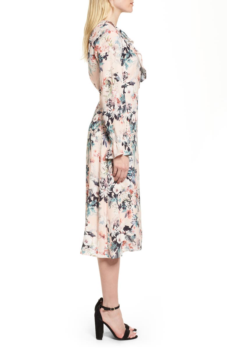 Willow & Clay Midi Wrap Dress, Alternate, color,