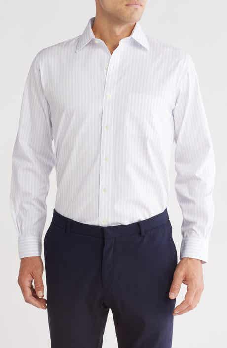 Brooks Brothers Regular Fit Stripe Non-Iron Dress Shirt