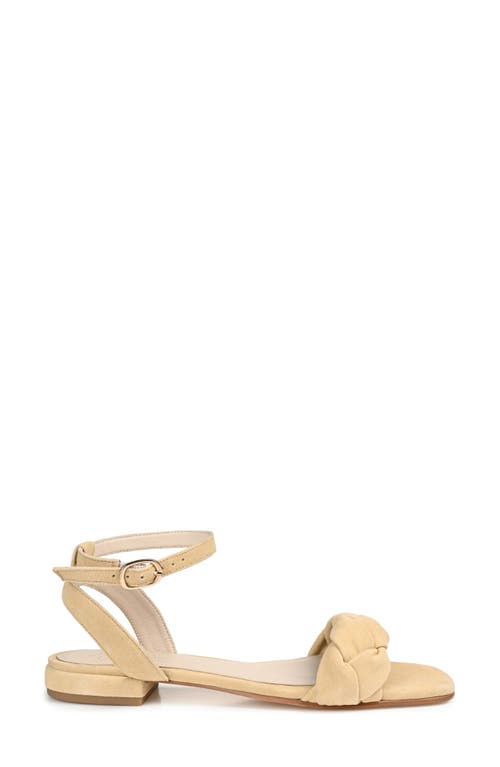 Journee Signature Sellma Braided Ankle Strap Sandal In Tan