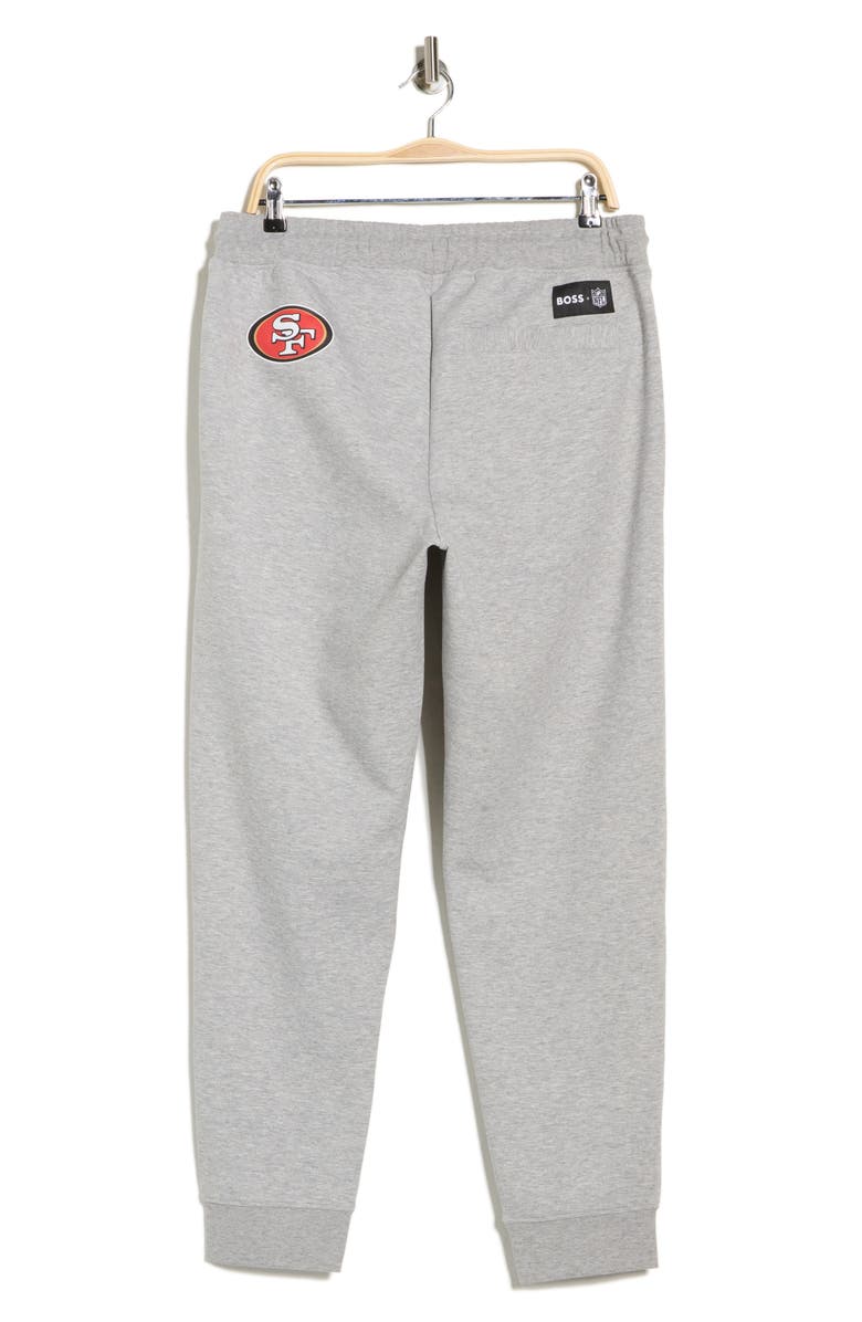 BOSS Sanders NFL San Francisco 49ers Joggers, Alternate, color, Silver