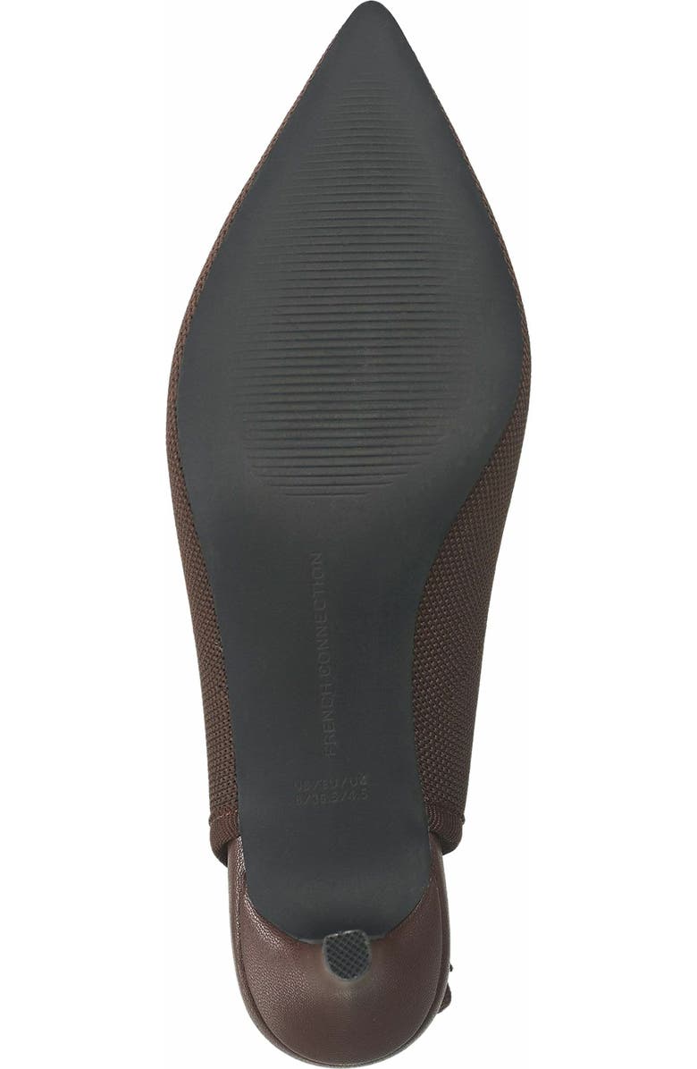 French Connection Viva Slingback Heel, Alternate, color, Cafe