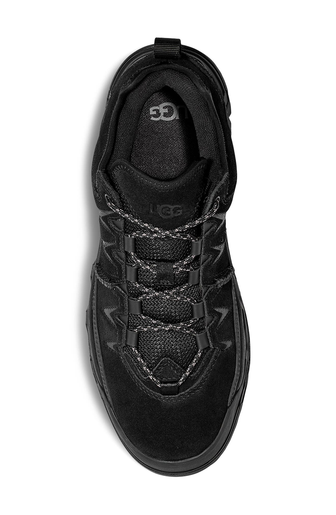 UGG<sup>®</sup> CapTrail Low Sneaker, Alternate, color, Blk