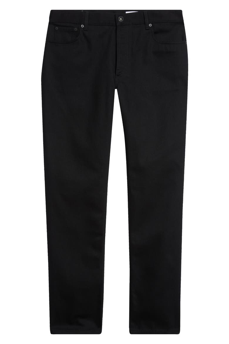 Ozzy Straight Leg Jeans, Alternate, color, BLACK