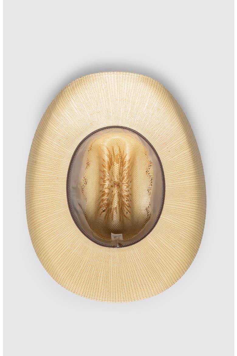 The Sunstone 50X Bangora Straw Cowboy, Alternate, color, Ochre