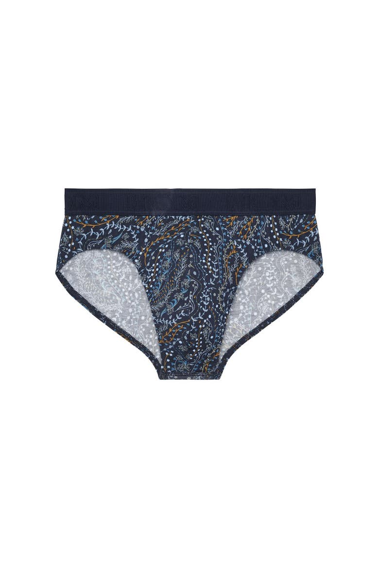 Fontainebleau Mini Briefs, Main, color, Navy Print