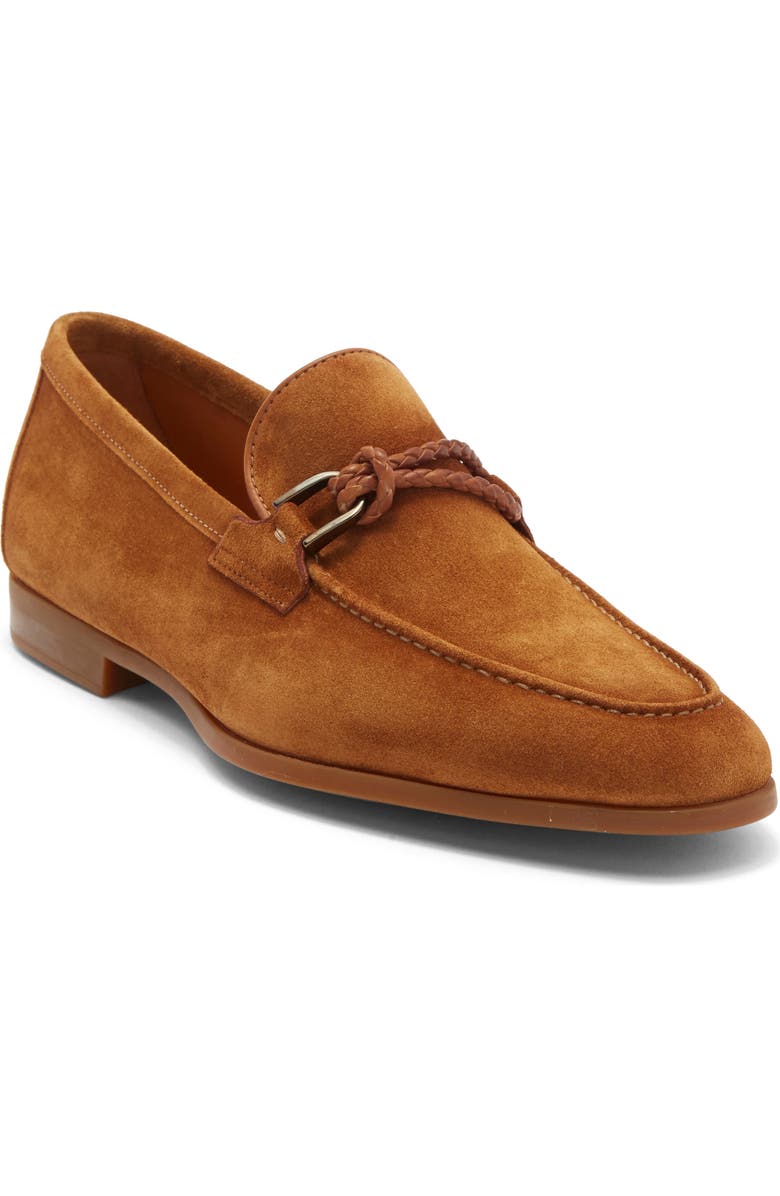 Magnanni Rope Bit Loafer, Main, color, Segale