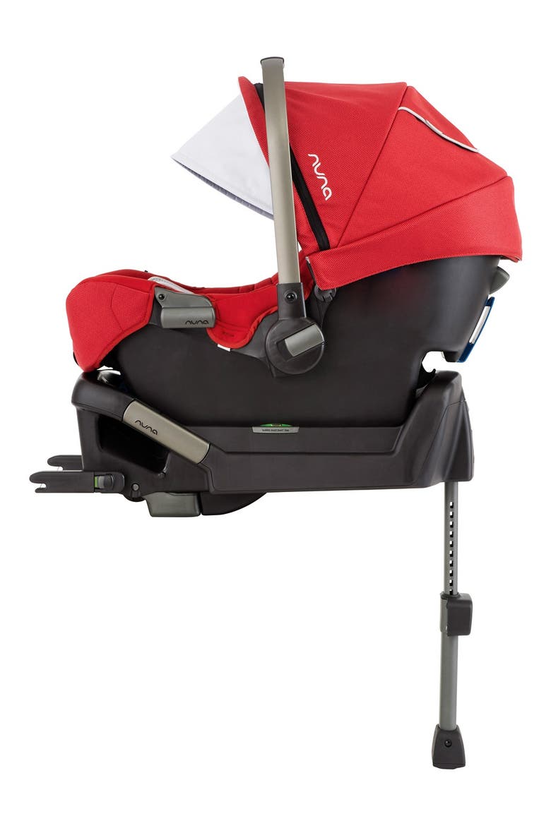 PIPA™ Car Seat & Base, Alternate, color, SCARLET
