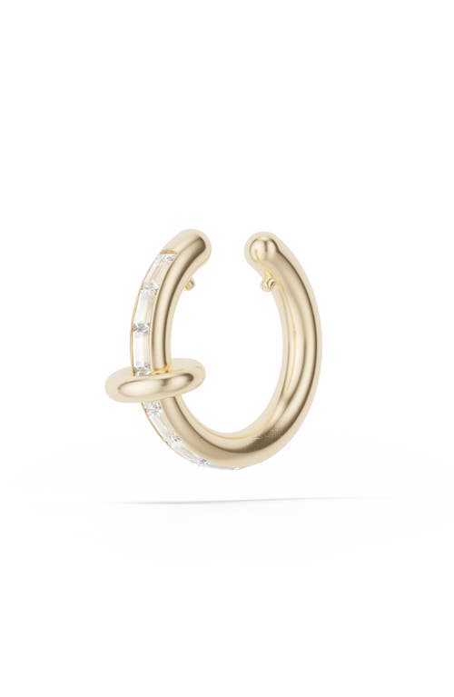 Spinelli Kilcollin Portia Sg Baguette Diamond Ear Cuff In Gold