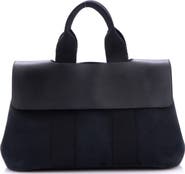 Pre-Owned Hermes Valparaiso Bag Toile and Leather PM
