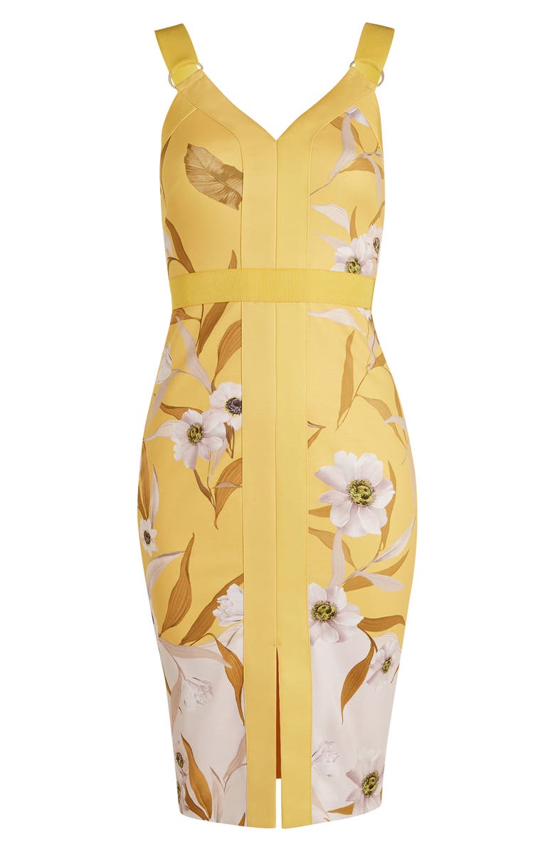Ted Baker London Peppinn Cabana Body-Con Dress, Alternate, color, 