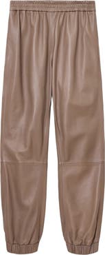 AllSaints Jen Leather Joggers