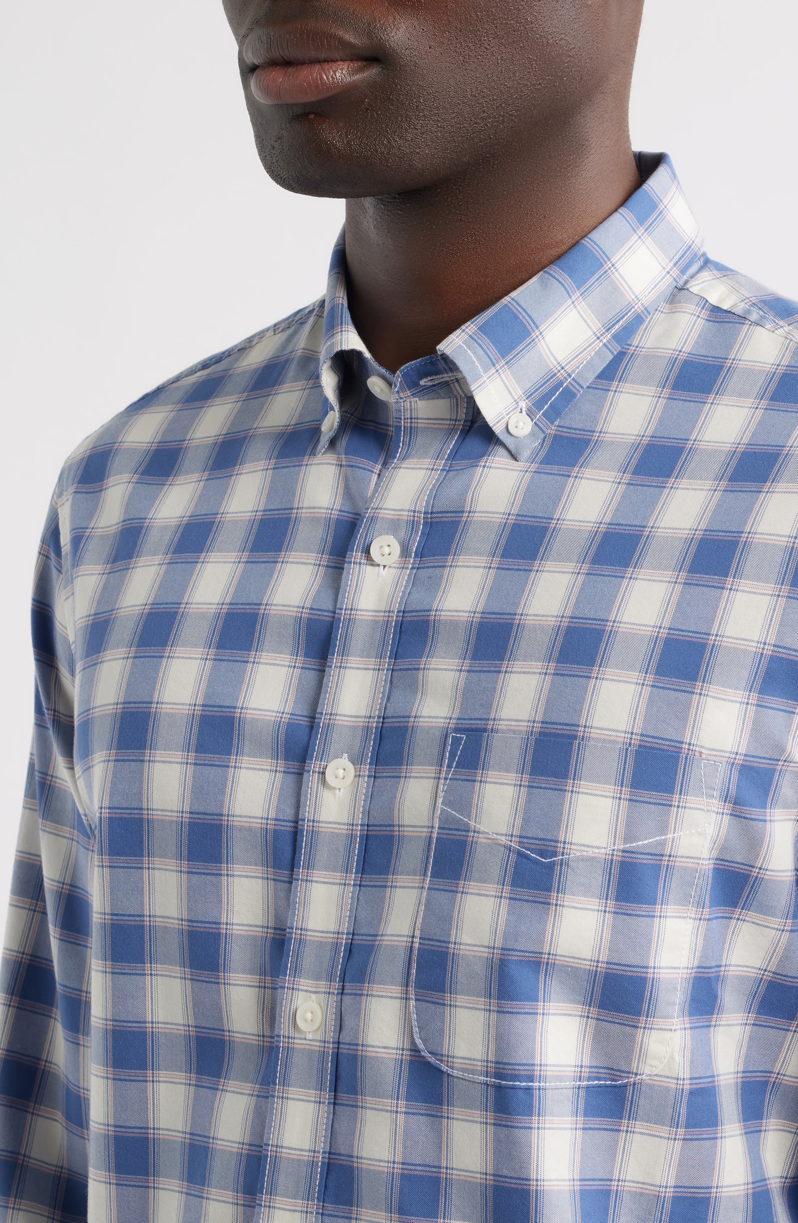 Alex Check Button-Down Shirt - image 2