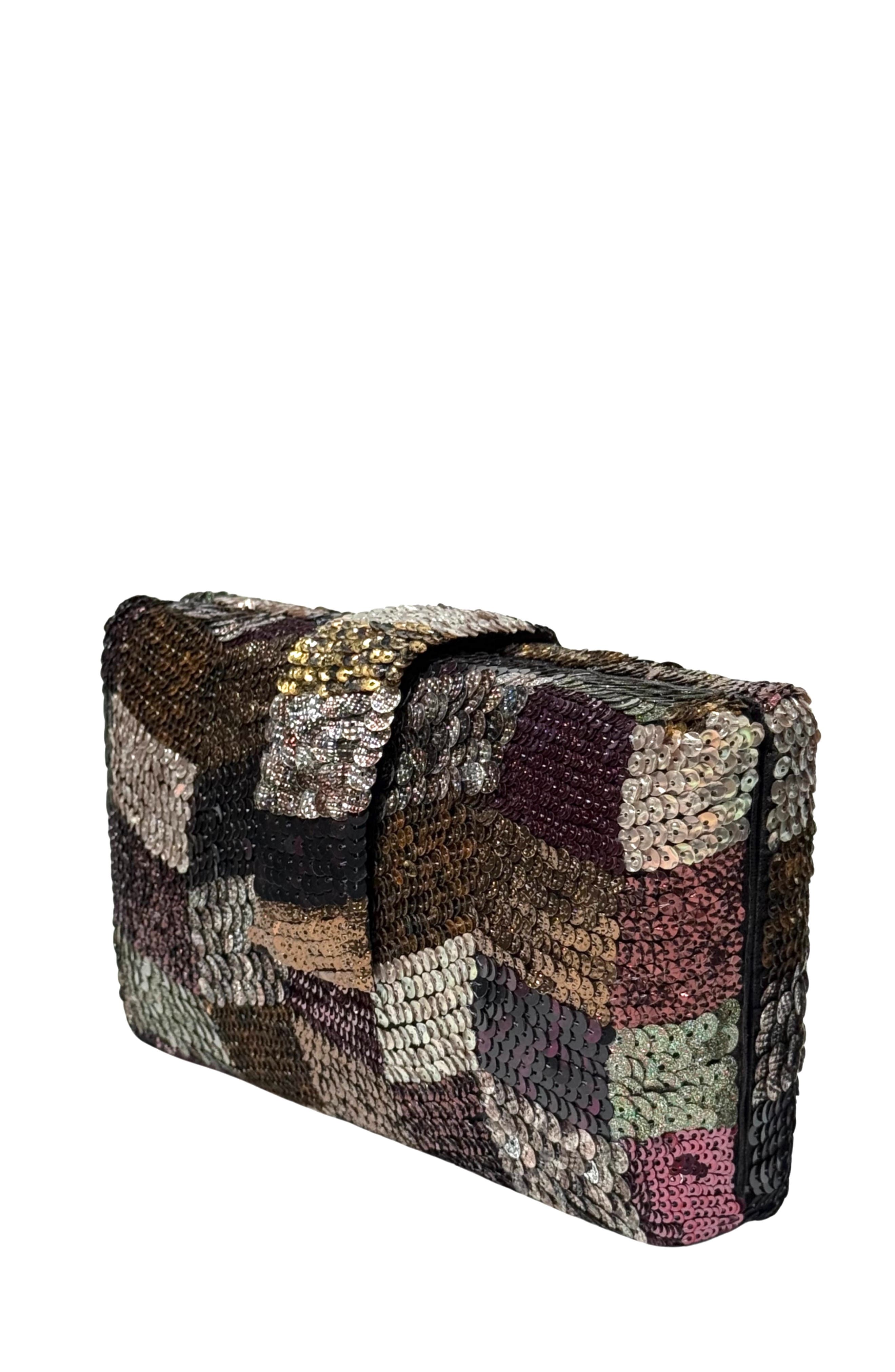 Zigzag Clutch, Alternate, color, AntiqueZZ