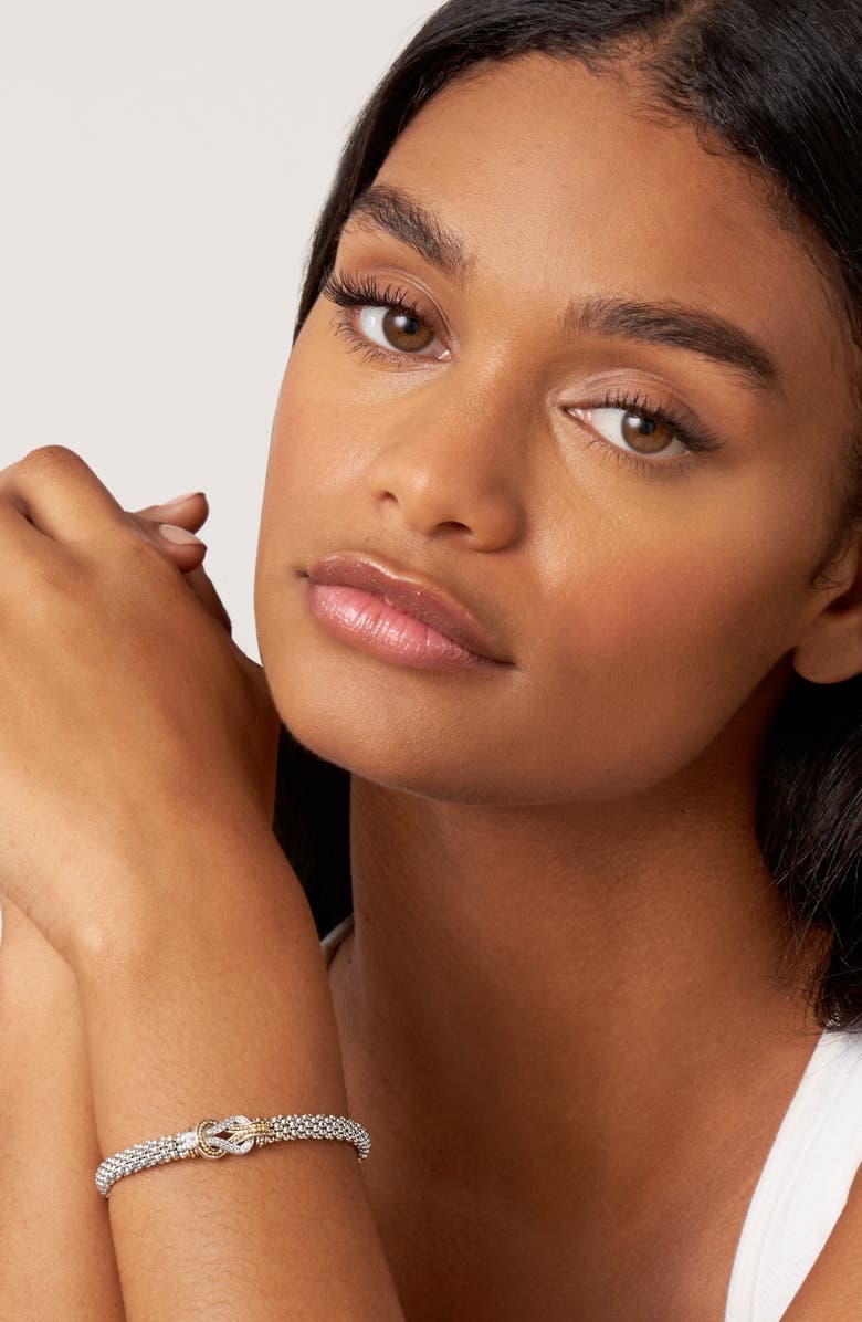 LAGOS Newport Rope Bracelet, Alternate, color, Diamond