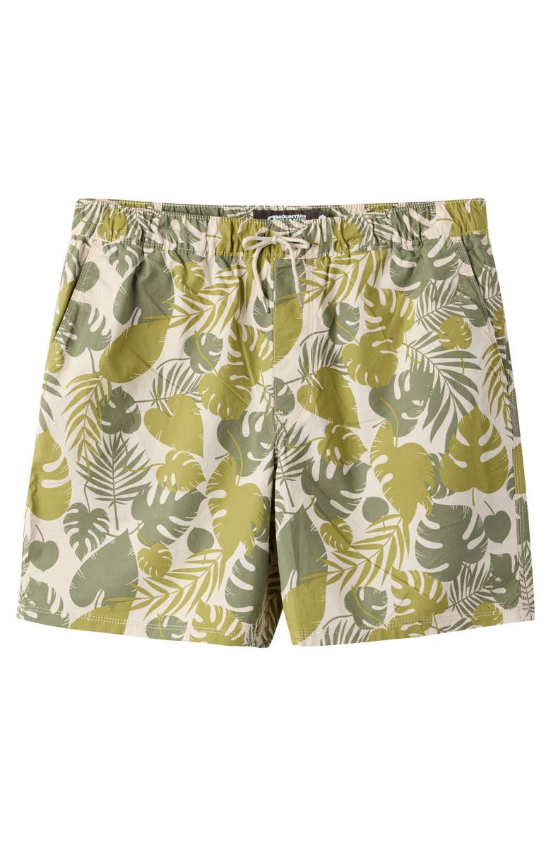 Mountain Khakis Stretch Printed Poplin Deck Short, Main, color, Mineral