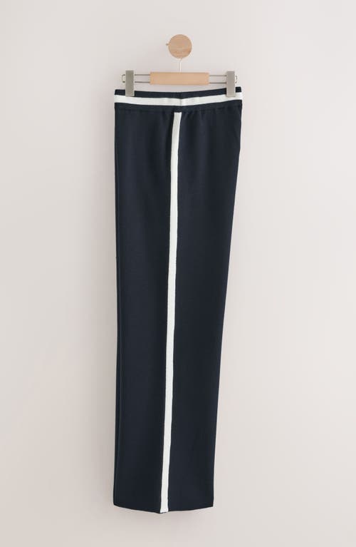 Next Wide Leg Sweatpants In Blue