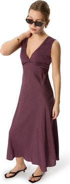 Whistles Mini Spot Sleeveless Dress