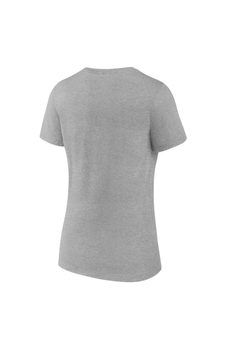 FANATICS Women's Fanatics Gray St. Louis Cardinals V-Neck T-Shirt, Alternate, color, Gray