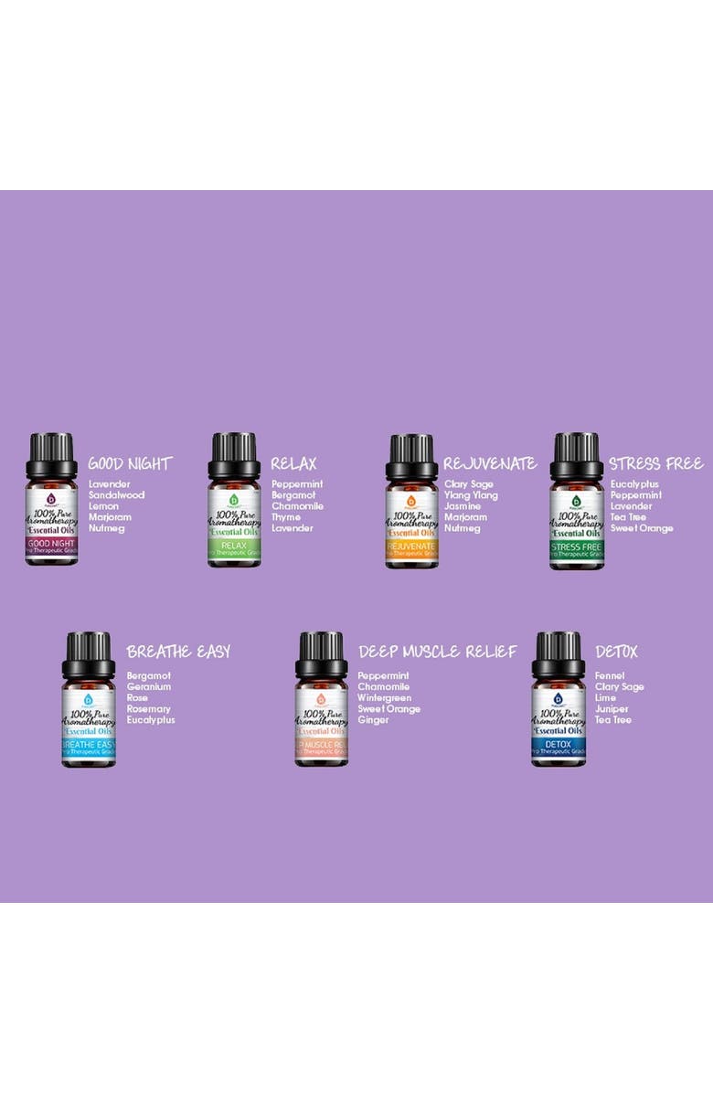 PURSONIC 14 Pack of 100% Pure Essential Aromatherapy Oils, Alternate, color, Multicolor