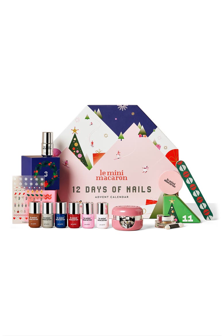 12 Days of Nails Advent Calendar $100 Value, Main, color, NONE