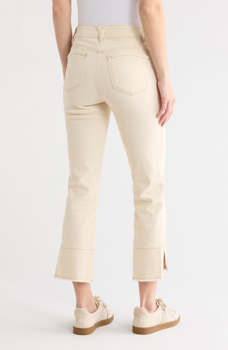 Democracy Kick Flare Jeans, Alternate, color, Ecru