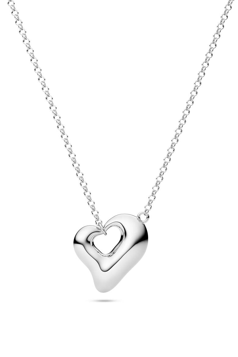 Lauria Necklace, Main, color, 925 Sterling silver