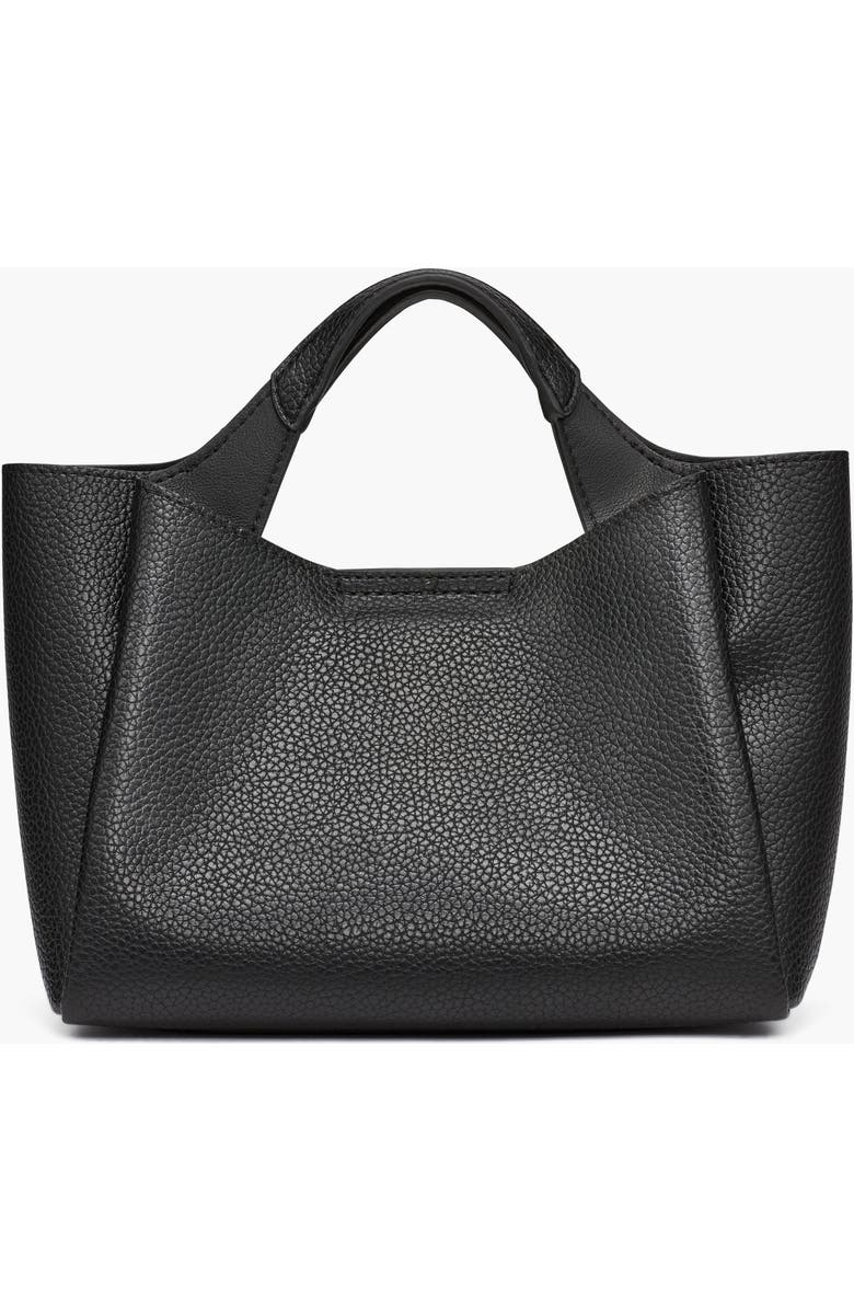 DKNY Willa Mini Satchel, Alternate, color, Black/Silver